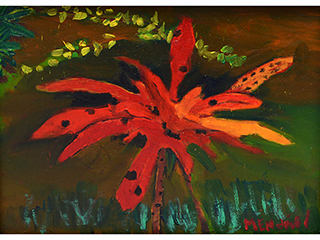 Orange and Red by Anthony  Mendivil