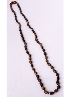 Job's Tears single strand necklace by Noreen Watanabe