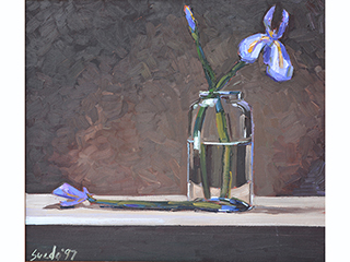 Iris and Jar by Kelly Sueda