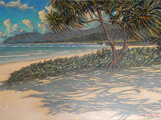 Pounders Beach by Russell Lowrey