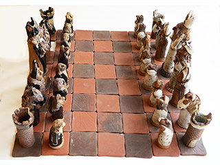 SET CHESS GAME by ARTIST UNKNOWN