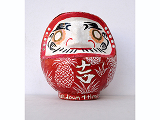 Daruma-Pineapple by Sandra Blazel