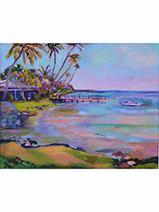 Kawaikui Beach Park by Pamela Andelin