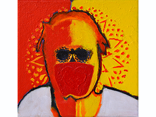 Pandemic Self Portrait by Robert  Mace