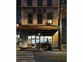 Chinatown Geometry III (Maunakea & Beretania) by Sandra Blazel