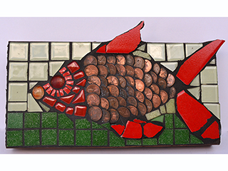 Red Green Fish by Allana Coffee
