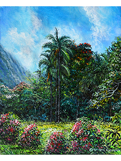 Ho'omaluhia Garden by Esperance Rakotonirina
