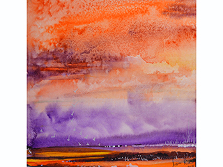 Symphony with Sunset by Jane Ra