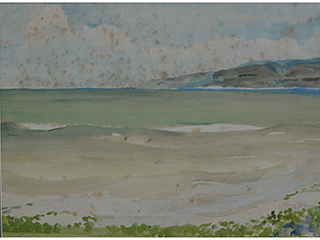 Beach by Mary  Wherry