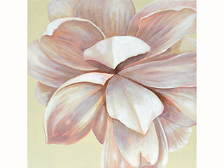 Floral Sketches-Pink Ginger by Sandra Blazel