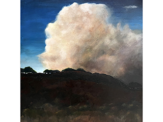 Punchbowl Evening Clouds by Sandra Blazel