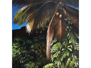 Punchbowl Evening Jungle by Sandra Blazel