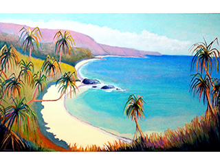 Impressions Lumahai Beach by Warren Stenberg