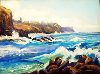 Keokea Coast, North Kohala by Warren Stenberg
