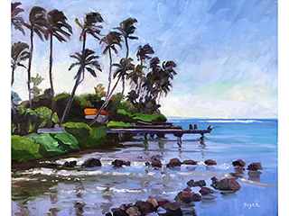 Wailupe Calm by Lynne Boyer