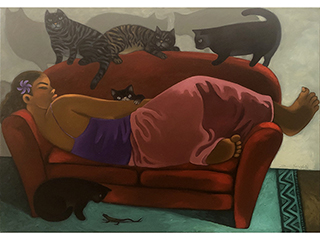 Da Cats Famaly by Tim Nguyen