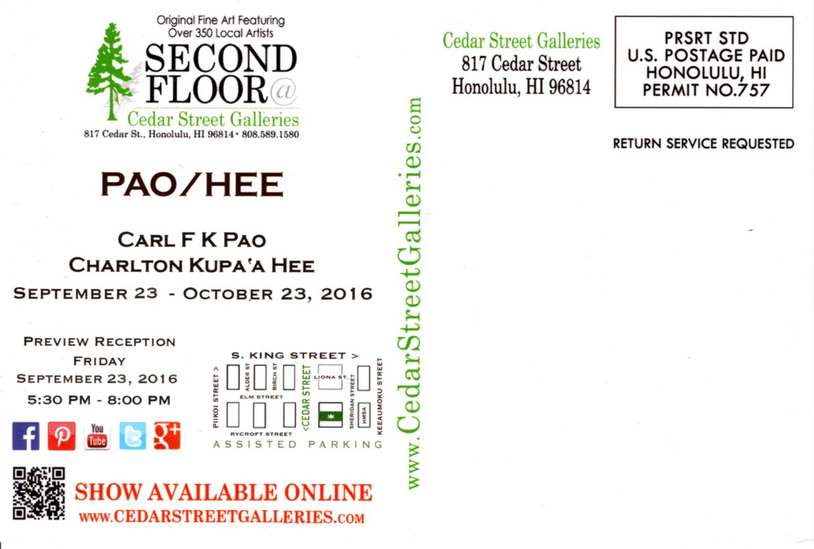Back of flyer