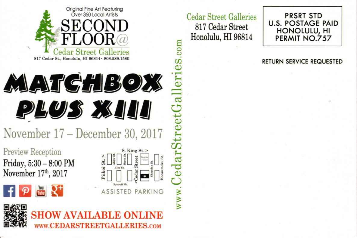 Back of
                        flyer